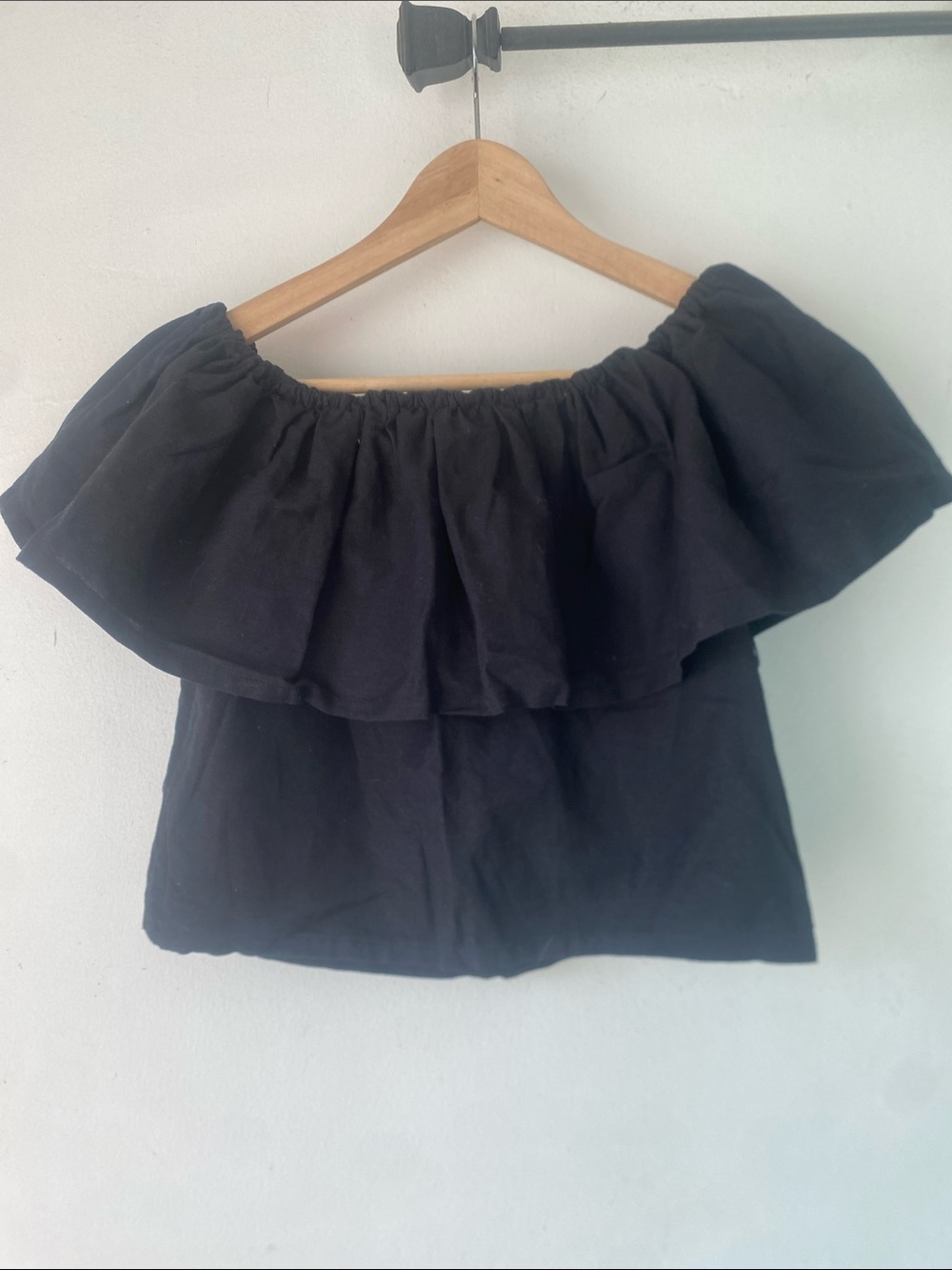 Mara Hoffman S Ruffle Off Shoulder Top - Picture 5 of 8